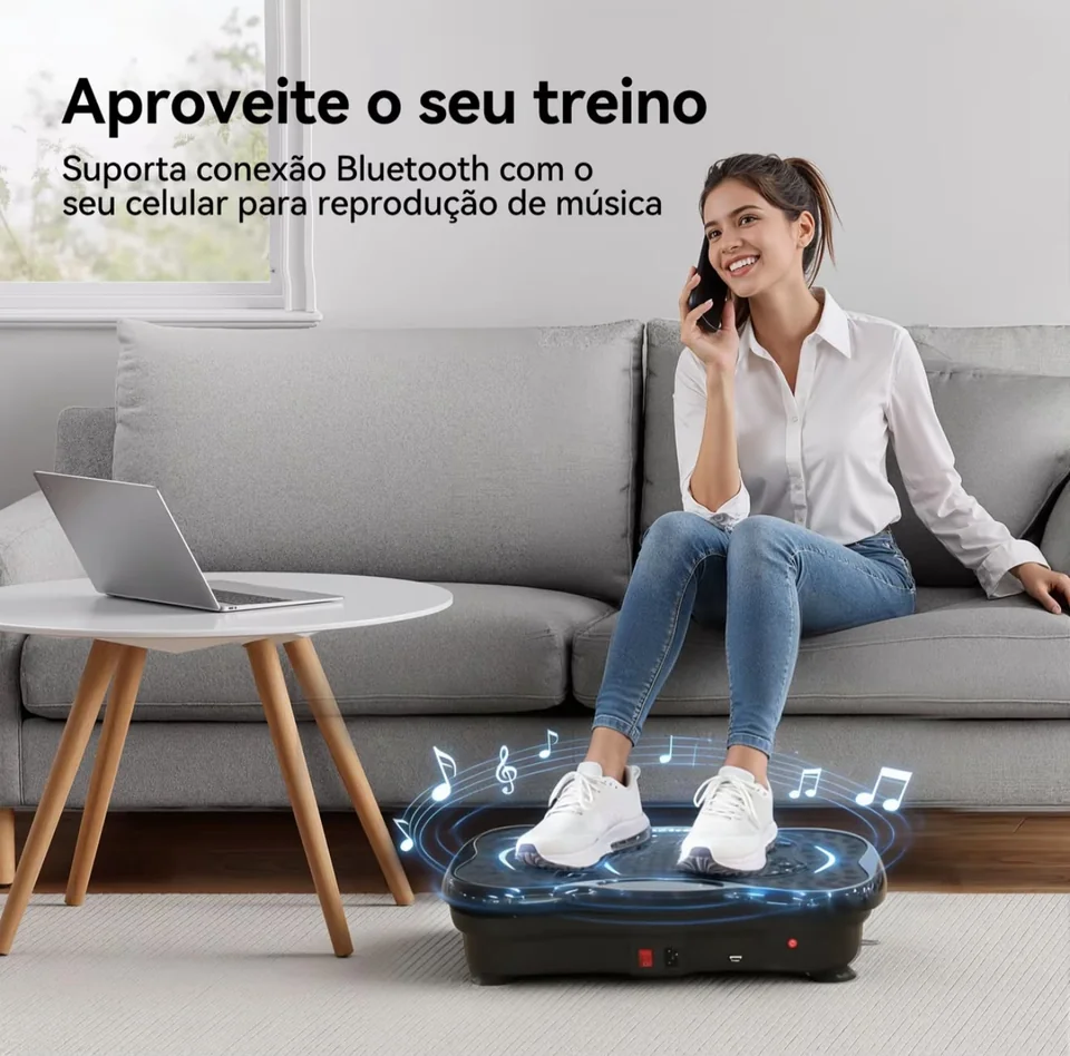Conexão Bluetooth para reprodução de música